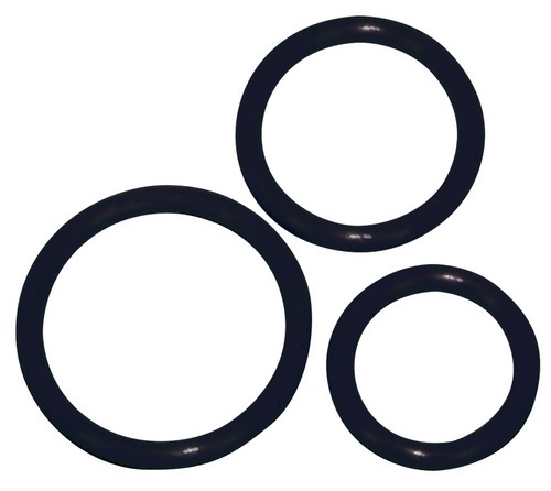 100% silicone cock ring trio