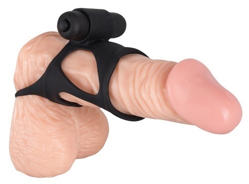 Black Velvet Vibrating Sleeve