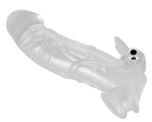 Crystal Skin Penis Sleeve Vibro