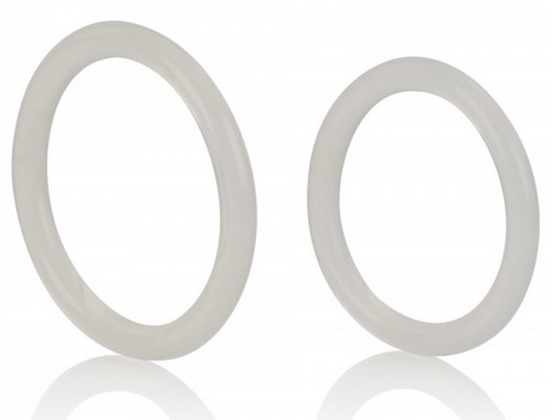 Silicone Rings, läpinäkyvät