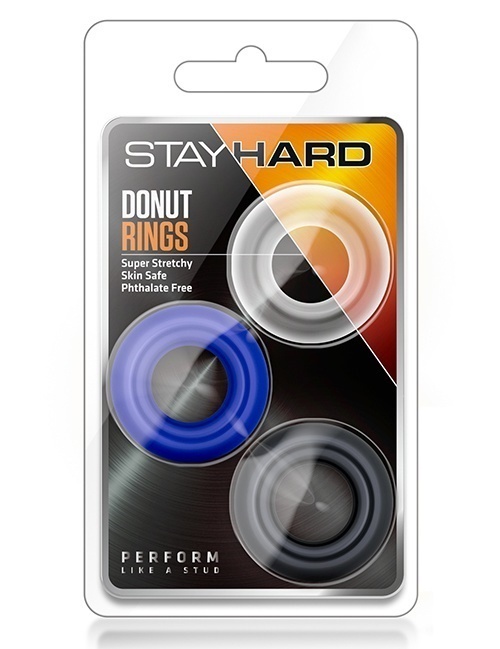 Stay Hard Donut Rings - donitsipenisrenkaat