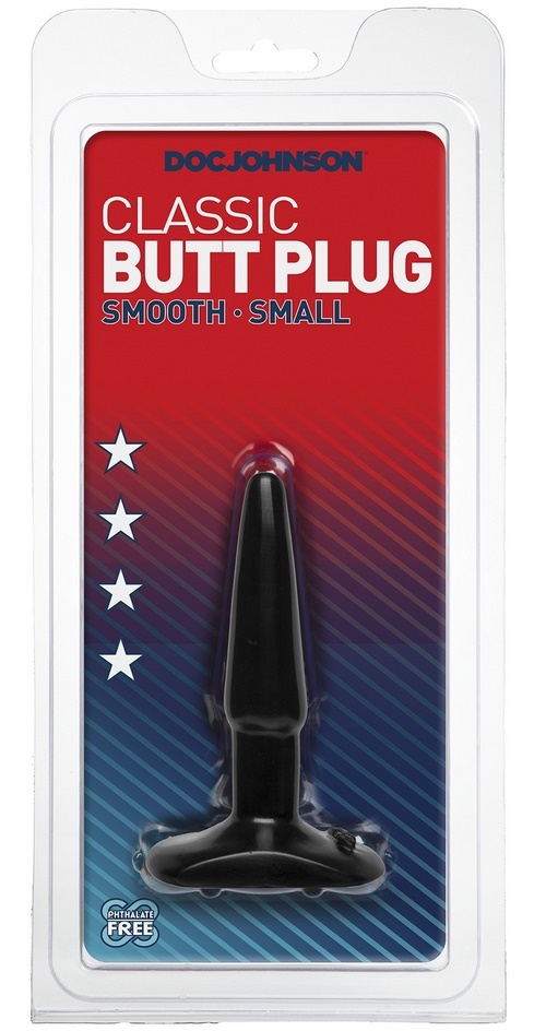 Butt plug pieni, musta