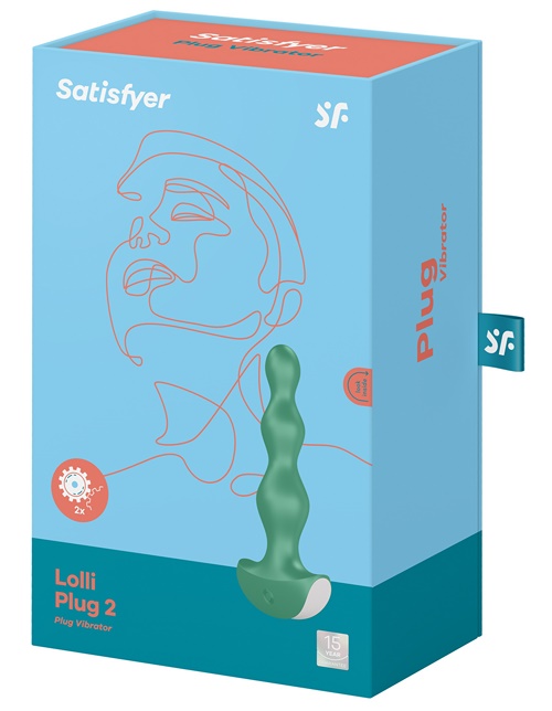 Satisfyer Lolli Plug 2, vihreä