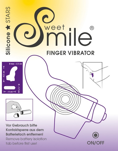 Sweet Smile Finger Vibrator