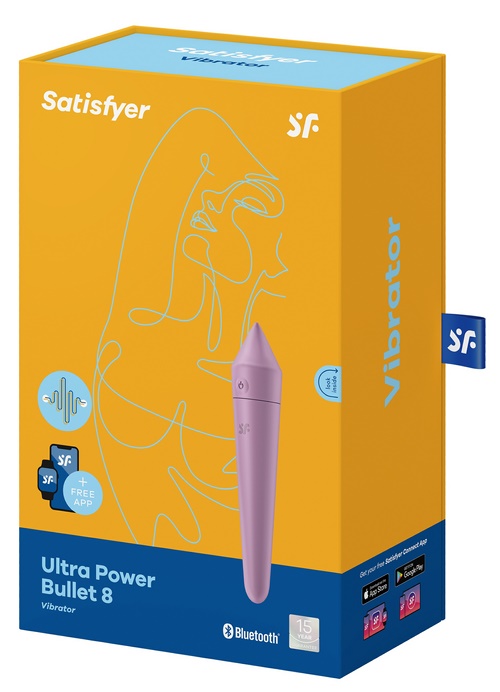 Satisfyer Ultra Power Bullet 8, lila