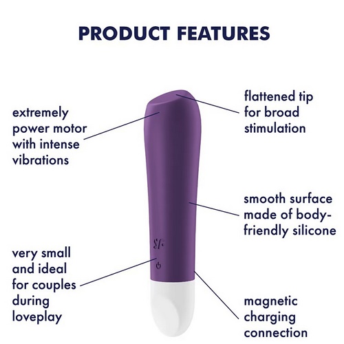 Satisfyer Ultra Power Bullet 2, violetti