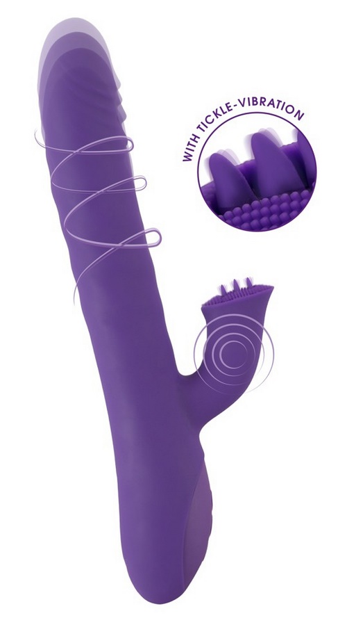 Thrusting & Rotating Pearl Vibrator