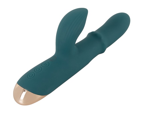 Thumping Rabbit Vibrator with Moving Ring