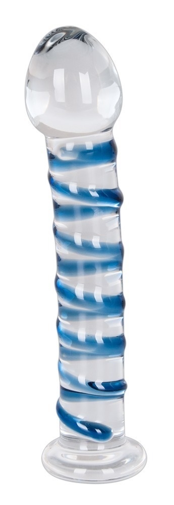 Arts Clair Bleu Glass Dildo