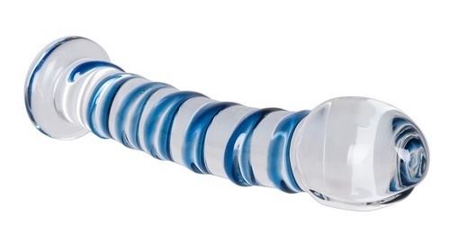 Arts Clair Bleu Glass Dildo