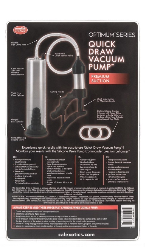 Quick Draw Vacuum Pump