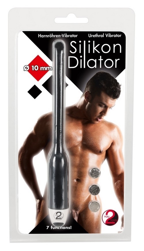 Exclusive Silicone Dilator, musta