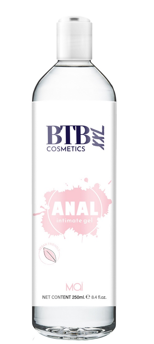 BTB Anal Water Based Lubricant XXL, 250 ml