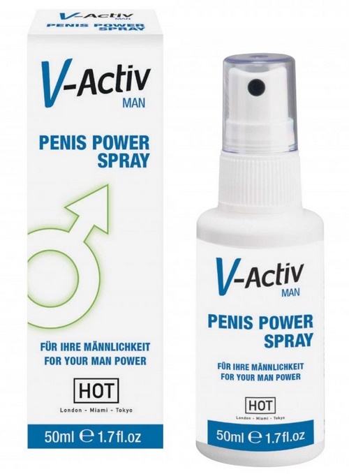 HOT V-Activ Penis Power Spray, 50 ml