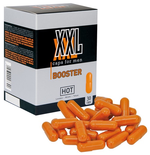 Hot XXL Booster For Men, 30 kapselia